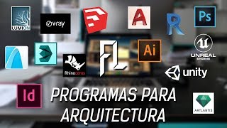 Programas de arquitectura y ¿cual usar [upl. by Nacnud996]