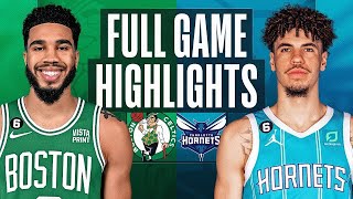 Boston Celtics vs Charlotte Hornets Full Highlights HD  20 2023 NBA Regular Season [upl. by Annabella874]