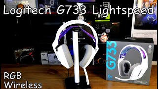 Logitech G733 Lightspeed Headset  Wireless RGB Headset im Test [upl. by Attenehs896]