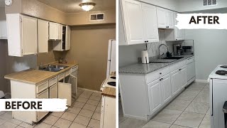 DIY Rental Property 2 Unit Renovation Timelapse Unbelievable Before and After Travel Nurse Rental [upl. by Quartis]