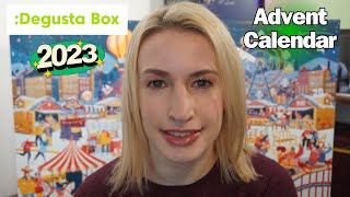 DEGUSTABOX UK ADVENT CALENDAR UNBOXING 2023 [upl. by Ner]