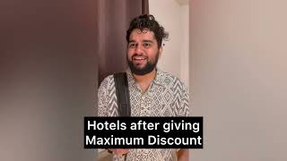 Hotels after giving Maximum Discount [upl. by Harl]