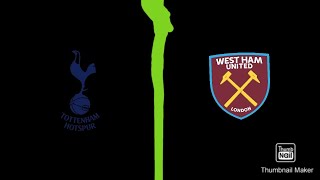 tottenham vs West ham reaction 😱🤦 [upl. by Nrubua]