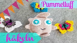 DIY ✿ Pummelluff häkeln ✿ Pokemon häkeln ✿ Amigurumi häkeln ✿ Häkeln für Anfänger [upl. by Sirc735]