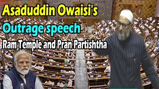 Asaduddin Owaisis Outrage speech  Parliament Budget Session 2024  AIMIM Parliament Speech [upl. by Lizabeth831]