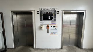 Dover Impulse Hydraulic Elevators At The Station Plaza Parking Deck In Trenton NJ 07252024 [upl. by Devlen44]