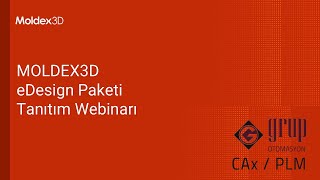 Moldex3D eDesign Uygulamalı Tanıtım Webinarı [upl. by Gyimah]