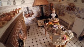 Students restore dollhouse mansion at Winterthur [upl. by Liagibba]