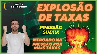 💥 TAXAS EXPLODEM E MERCADO ESTRESSA O QUE HOUVE [upl. by Veron111]