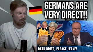 Reaction To heuteshow Brexit Dear Brits please LEAVE ALREADY [upl. by Gamin448]