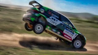 ERC Rally Hungary 2024  HIGHLIGHTS [upl. by Airamalegna]