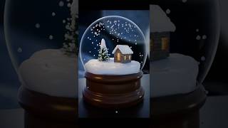 Create This Awesome quotSnow Globequot in Blender blendertutorial blender3d [upl. by Ahsinod]