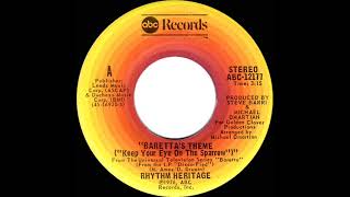 1976 HITS ARCHIVE Baretta’s Theme  Rhythm Heritage stereo 45 single version [upl. by Rhett]