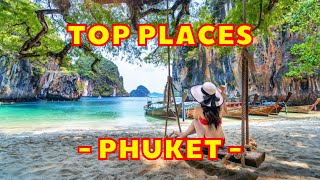 Best 12 Beautiful Places To Visit in Phuket  Thailand [upl. by Maia]