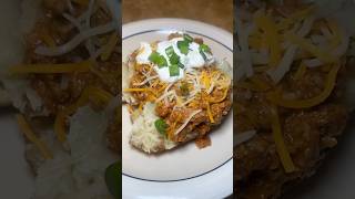 Quick amp Easy Loaded Baked Potato Recipe potato potatorecipe dinner [upl. by Lime]