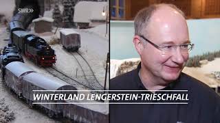 Modellbahn Spezial Winterland Lengerstein Trieschfall  EisenbahnRomantik [upl. by Aldos]