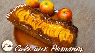 Cake Pommes Noisettes Cannelle  Recette Facile [upl. by Materse180]