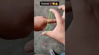 rubber band magic short  Tutorial short [upl. by Eerdna]