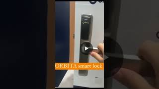 Hotel door lock ORBITA brand we are local agent [upl. by Itsa]