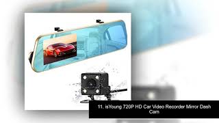 ✅Top 15 Best Rear View Mirror Dash Cam [upl. by Matusow513]