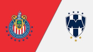 Chivas guadalajara vs Monterrey en vivo Partido de Futbol Hoy  Mexico Liga MX  live Football Match [upl. by Carri]