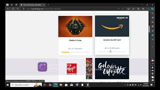 How to get free Microsoft Rewards Points 100000 Fast2024 amazon cards Free 100 [upl. by Vitus]