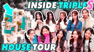 TripleS  House Tour  TripleSs MultiMillion Dollar Dorm TripleSs New House amp More [upl. by Colombi]