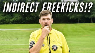 What is an Indirect Free Kick  Direct Free Kick vs Indirect Free Kick [upl. by Akeimat271]