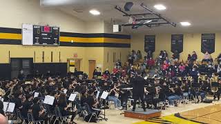 PULSE POUNDING  8th GRADE BAND CONCERT  Riverwatch Middle school [upl. by Rednael778]