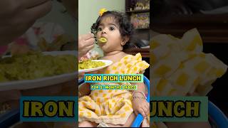 Healthy lunch recipe for 8 months old babies  Taahira recipe  South Indian Mom shorts food [upl. by Eilsil531]