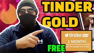 Tinder Gold Promo Code 2023  How to get Free Tinder Gold on iOSAndroid 1 Month [upl. by Dnomrej535]