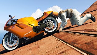 WORLDS HARDEST IMPOSSIBLE RACE GTA 5 Funny Moments [upl. by Areid]