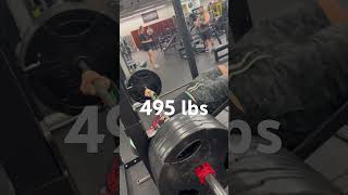 495 lb decline bench press [upl. by Venita]