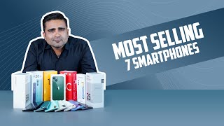 Top 7 Best Selling Smartphones in March 2024  Poojara Telecom [upl. by Lednahc]