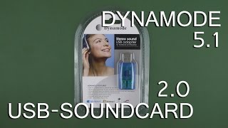 Демонстрация Dynamode 3D Sound 51 USB SoundCard 20 [upl. by Eilac798]