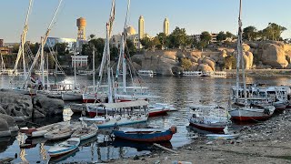 Aswan Elephantine Island Boating ErnestTufft [upl. by Afrikah]