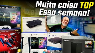 Novidades da Sony e da Microsft  Os Preços estão CAINDO  Novo Series X [upl. by Courcy]