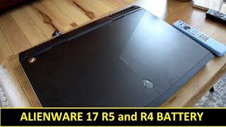 Alienware 17 R5 Battery Replacement [upl. by Browning565]