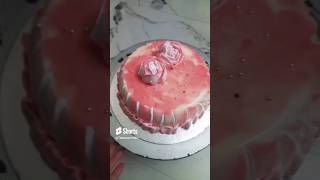 Simple Glaze CakeGlaze Cakecake ytshorts birthdaycake youtube youtube shorts [upl. by Lucina]