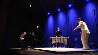 quotBaignadequot trio improviste tap dance piano vibraphone  short version [upl. by Eirhtug]