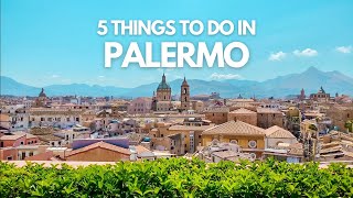 5 Things to do in Palermo Sicily 🇮🇹 [upl. by Firestone724]