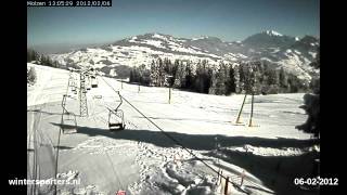 Toggenburg Wolzenalp webcam time lapse 20112012 [upl. by Cleo]