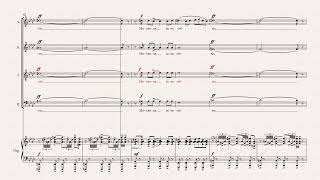 Sanctus by Karl Jenkins  Tenor Rehearsal Part [upl. by Maggee]