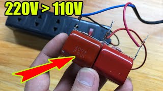 Simple convert 220V to 110V [upl. by Airym]