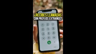 ¿Recibes llamadas con prefijos extraños Evita contestar por esta razón 📲Shorts [upl. by Emilie]