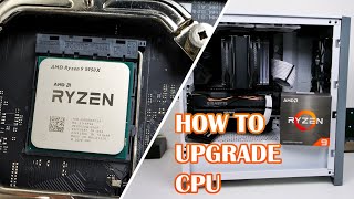 How To Upgrade Your CPU Step By Step  AMD Ryzen CPU Installation 2022 [upl. by Eniamrehs713]