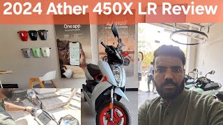 Ather 450X LR 2024 electric scooter Review [upl. by Thessa]