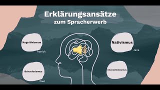 Spracherwerbstheorien [upl. by Edahc116]