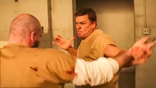 Jack Reacher DESTROYS Prison Gang  Reacher Alan Ritchson [upl. by Grae]