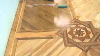 Rolling Wood Floor Finish [upl. by Cl]